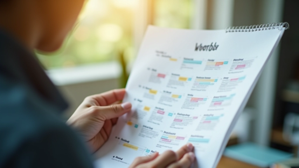 Calendar planning session